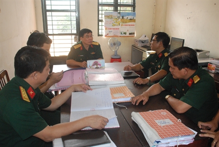 Kiểm tra kết quả thực hiện nhiệm vụ Quân sự - Quốc phòng năm 2017