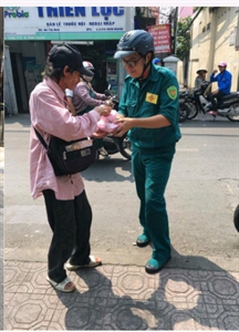 Ban Chỉ huy Quân sự phường 2, Quận Bình Thạnh với phong trào “Bếp yêu thương”