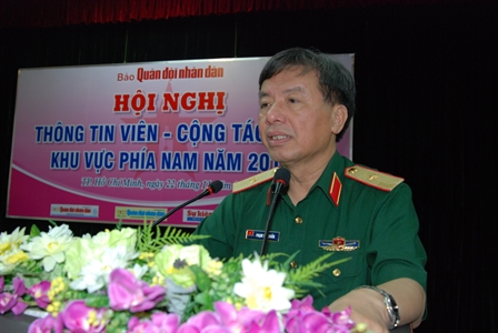 Báo Quân đội nhân dân: Hội nghị thông tin viên, cộng tác viên khu vực phía Nam năm 2017