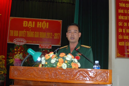 Thiếu tá Vũ Thế Hữu: Cán bộ kỹ thuật nhiệt tình, tâm huyết