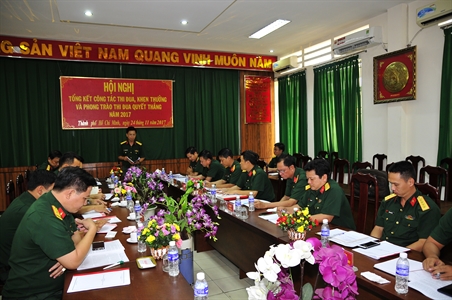 Cụm thi đua 2 (LLVT TPHCM) tổng kết phong trào thi đua quyết thắng năm 2017