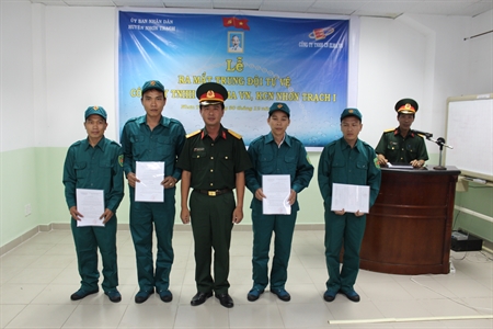 Tỉnh Đồng Nai: Phát triển lực lượng tự vệ trong doanh nghiệp FDI có tổ chức Đảng