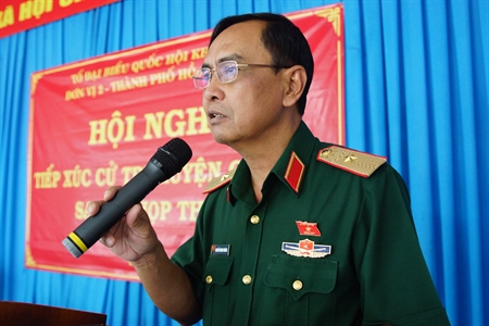 Đoàn đại biểu Quốc hội Thành phố Hồ Chí Minh, đơn vị số 2 tiếp xúc cử tri huyện Cần Giờ.