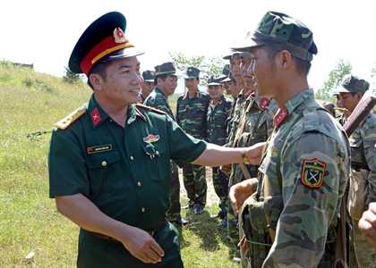 Quân đoàn 4: Diễn tập bắn đạn thật