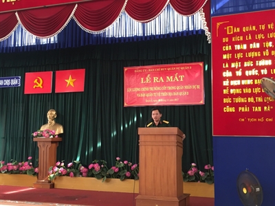 Quận 3: Ra mắt và bồi dưỡng nghiệp vụ cho lực lượng chính trị nòng cốt