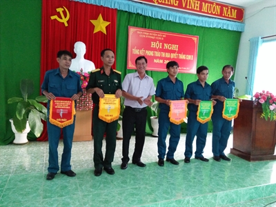 Cụm thi đua số 2, Ban CHQS huyện Đất Đỏ: Nét mới trong thực hiện phong trào thi đua