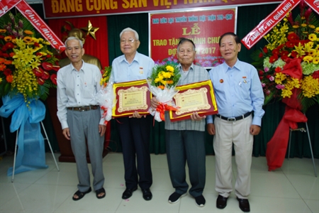 Ban liên lạc truyền thống Mặt trận 779 Quân khu 7 họp mặt