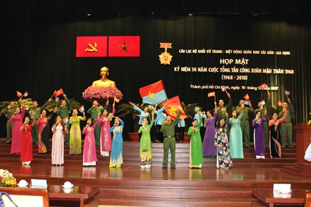 Khối vũ trang- biệt động quân khu Sài Gòn – Gia Định họp mặt kỷ niệm 50 năm cuộc tổng tiến công Xuân Mậu Thân (1968-2018)