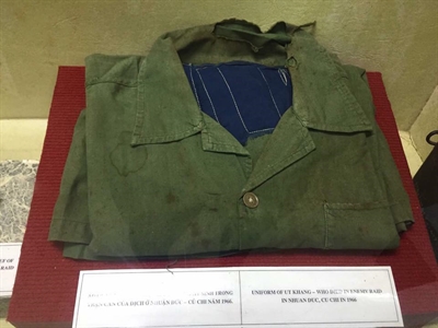 Kỷ vật kháng chiến và ý nghĩa giáo dục truyền thống cách mạng