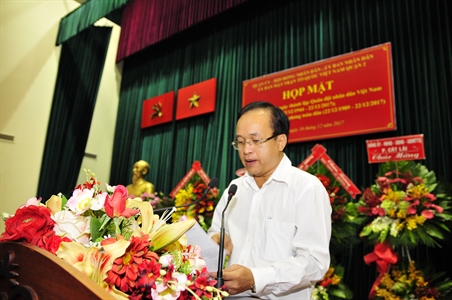 Quận 2, Thành phố Hồ Chí Minh: Họp mặt cán bộ Quân đội nghỉ hưu trên địa bàn