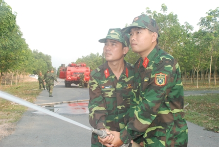 Kho K75, Cục Kỹ thuật Quân khu 7: Chủ động phòng chống cháy nổ trong mùa nắng nóng