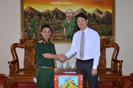 Lãnh đạo tỉnh Bà Rịa-Vũng Tàu thăm các đơn vị Quân đội trên địa bàn