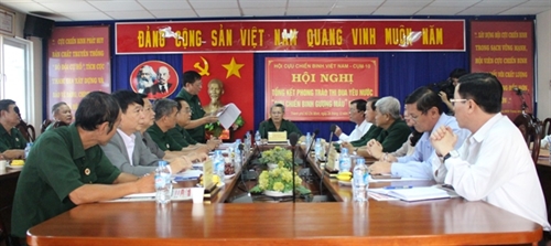 Cụm thi đua 10 – Hội Cựu chiến binh Việt Nam tổng kết phong trào “Cựu chiến binh gương mẫu” năm 2017