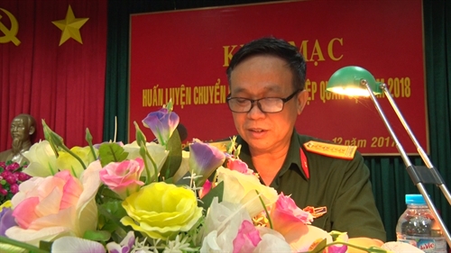 Cục Kỹ thuật Quân khu 7 huấn luyện chuyển loại chuyên nghiệp quân sự “Chiến sĩ bảo quản viên Vũ khí – Đạn” năm 2018