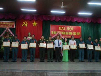 LLVT huyện Đất Đỏ lá cờ đầu trong phong trào thi TĐQT của tỉnh Bà Rịa – Vũng Tàu