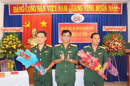 Tòa án Quân  sự khu vực 1 Đại hội chi bộ nhiệm kỳ 2018 – 2020