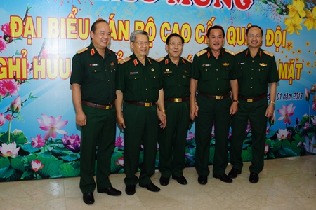 Thường vụ Đảng ủy – Bộ Tư lệnh Quân khu 7 gặp mặt cán bộ cao cấp quân đội nghỉ hưu