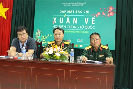 Gặp mặt thông tin chương trình nghệ thuật “Xuân về nơi biên cương Tổ quốc”
