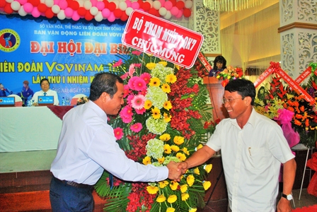 Đại hội Liên đoàn Vovinam Đồng Nai.