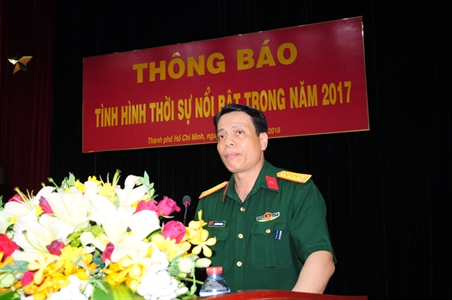 Bộ Tư lệnh Quân khu tổ chức thông tin thời sự, trong nước và quốc tế
