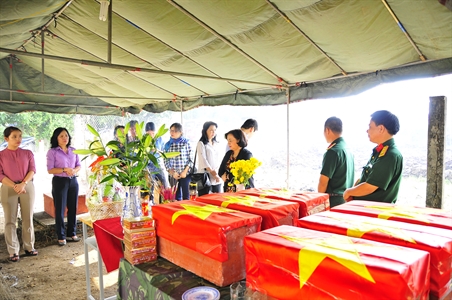 TPHCM: Qui tập 6 bộ hài cốt liệt sĩ hy sinh trong trận Mậu Thân 1968