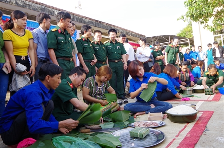 Binh đoàn 16 tổ chức các hoạt động trong chương trình “Xuân về nơi biên cương Tổ quốc”