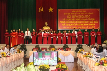 Hội thảo khoa học “Lực lượng Biệt động Sài Gòn – Gia Định trong cuộc kháng chiến chống Mỹ, cứu nước, giá trị lịch sử và bài học kinh nghiệm”