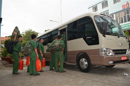Bộ đội Biên phòng Bà Rịa – Vũng Tàu: Tiễn quân nhân hoàn thành nghĩa vụ quân sự trở về địa phương