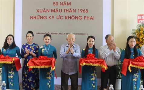 Triển lãm “50 năm Xuân Mậu Thân 1968 – Những ký ức không phai”