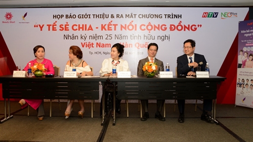 Ra mắt chương trình “Y tế sẻ chia – Kết nối cộng đồng”