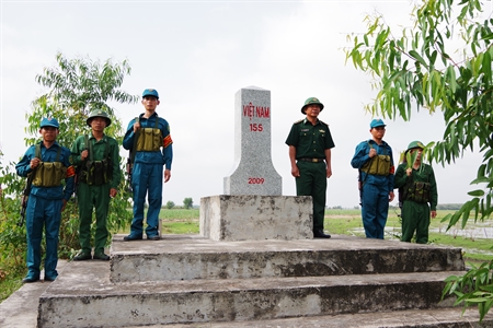 Xuân về trên chốt dân quân Bến Cừ
