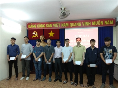 Phường 13, quận 3, Thành phố Hồ Chí Minh, họp mặt quân nhân xuất ngũ và thanh niên sẵn sàng nhập ngũ năm 2018