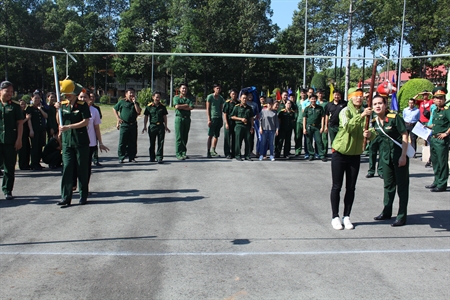 Bộ Tham mưu Quân khu 7 tổ chức các hoạt động đầu Xuân 2018