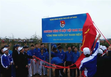 Trung ương Đoàn khởi động Tháng Thanh niên 2018 và phát động Tết trồng cây “Đời đời nhớ ơn Bác Hồ”