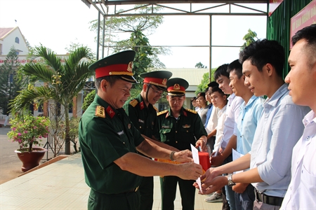 Huyện Vĩnh Cửu, tỉnh Đồng Nai: Thanh niên mong chờ ngày nhập ngũ