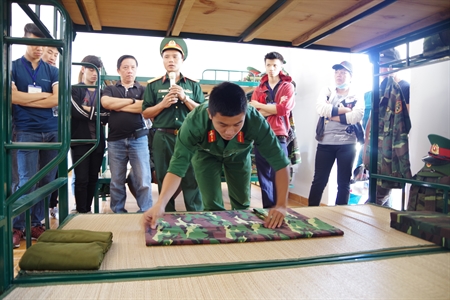 Đoàn Thanh niên quận 1 – TPHCM tổ chức tham quan trải nghiệm tại Lữ đoàn 26