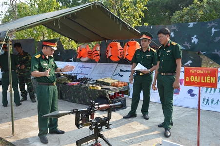 Tỉnh Bình Phước: Hội thi mô hình học cụ, giáo án huấn luyện