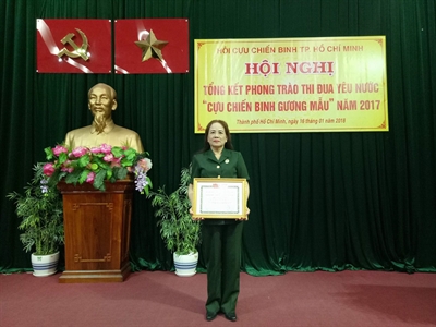 Nữ cựu chiến binh nhiệt tình, trách nhiệm