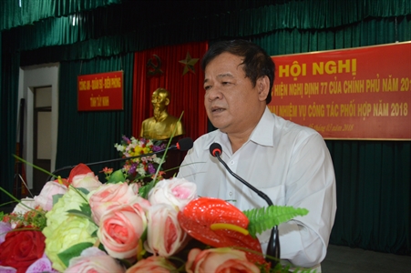 Tỉnh Tây Ninh: Sơ kết thực hiện Nghị định 77