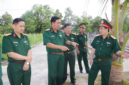 Cục Quân nhu làm việc tại Sư đoàn 5