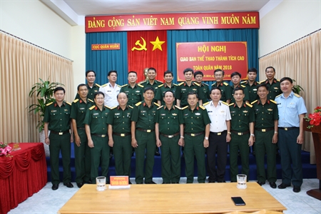 Giao ban thể thao thành tích cao toàn quân năm 2018