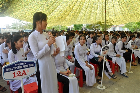 Kiểm tra công tác tuyển sinh quân sự tại tỉnh Long An