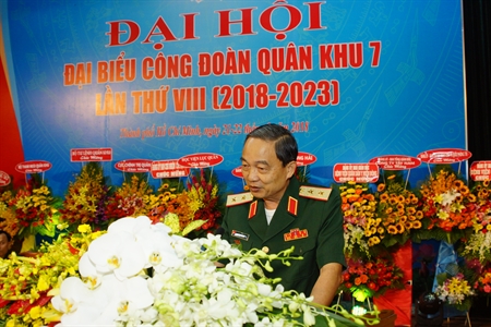 Đại hội đại biểu Công đoàn Quân khu 7 lần thứ VIII (2018 - 2023): Đổi mới, dân chủ, đoàn kết, trách nhiệm