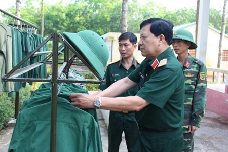 Quân khu 7 kiểm tra công tác huấn luyện chiến sĩ mới tại Bình Dương, Bình Phước và Trung đoàn 271
