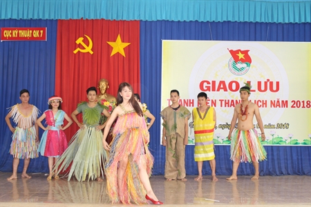 Cục Kỹ thuật Quân khu giao lưu thanh niên thanh lịch năm 2018