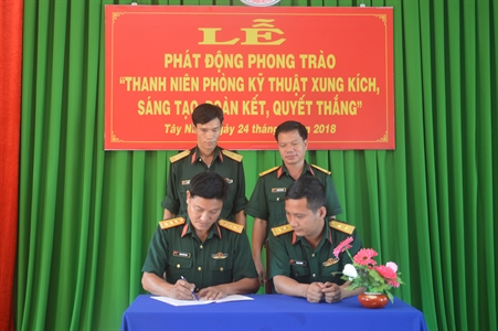 Sư đoàn 5: Phát động thi đua thanh niên rèn đức, luyện tài, xung kích, sáng tạo