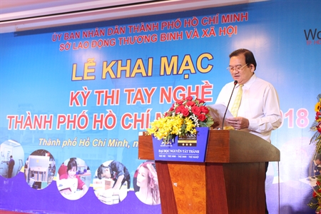 Trường Cao đẳng Nghề số 7 tham gia Hội thi tay nghề Thành phố Hồ Chí Minh năm 2018