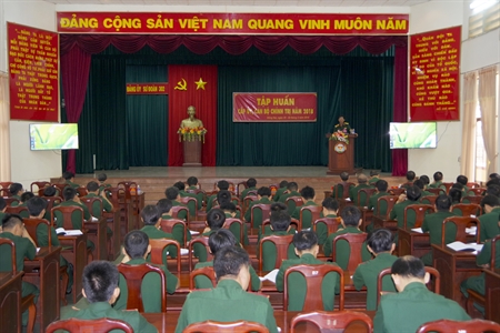 Nâng cao kỹ năng hoạt động CTĐ, CTCT cho cấp ủy, cán bộ chính trị