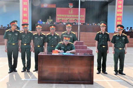 Trung đoàn 88 phát động thi đua “Thanh niên Trung đoàn rèn đức, luyện tài, xung kích, sáng tạo, đoàn kết, quyết thắng”