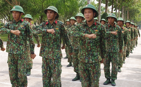 Chiến sĩ mới Sư đoàn 5: Tự tin, hòa nhập